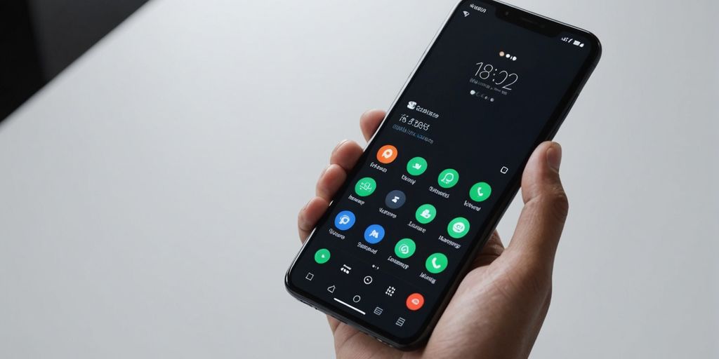 Minimalist phone with voice and text features